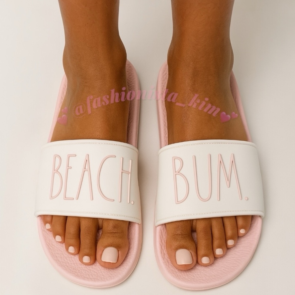 Rae Dunn beach bum slides new with tags